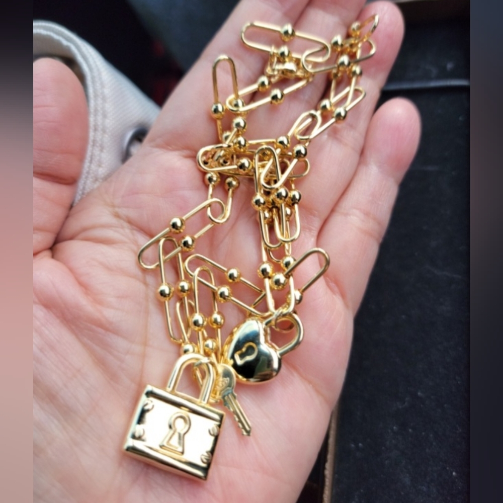 18k Real Gold Necklace